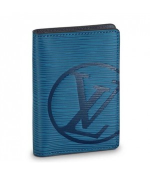 Louis Vuitton Pocket Organizer Epi LV Circle M63517