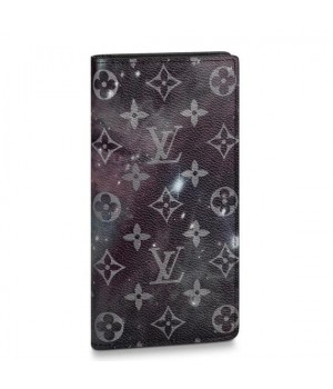 Louis Vuitton Brazza Wallet Monogram Galaxy M63871