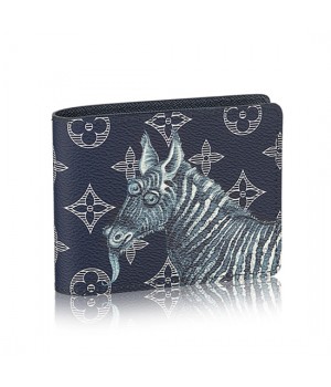 Louis Vuitton M66601 Multiple Wallet Monogram Canvas