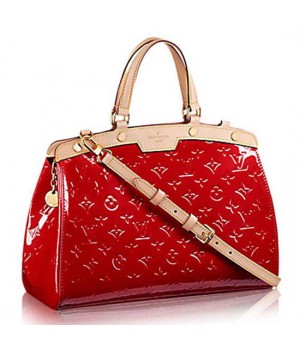 Louis Vuitton M90179 Brea MM Tote Bag Monogram Vernis