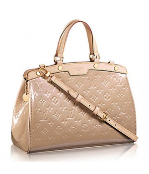 Louis Vuitton M90180 Brea MM Tote Bag Monogram Vernis