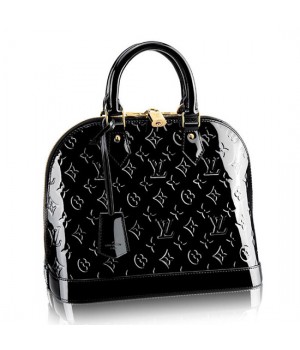 Louis Vuitton M90185 Alma PM Tote Bag Monogram Vernis