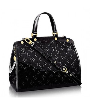 Louis Vuitton M90271 Brea MM Tote Bag Monogram Vernis