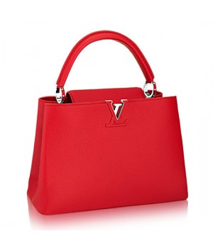 Louis Vuitton M94740 Capucines MM Tote Bag Taurillon Leather