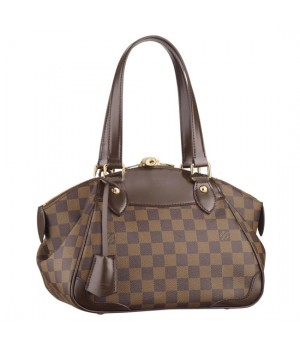 Louis Vuitton N41117 Verona PM Shoulder Bag Damier Ebene Canvas