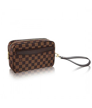 Louis Vuitton N41219 Saint Paul Clutch Damier Ebene Canvas
