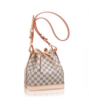Louis Vuitton N41220 Noe BB Shoulder Bag Damier Azur Canvas