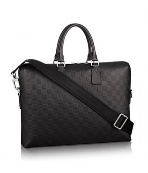 Louis Vuitton N41248 Porte Documents Jour Briefcase Damier Infini Leather