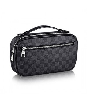 Louis Vuitton N41289 Ambler Hip Pack Damier Graphite Canvas