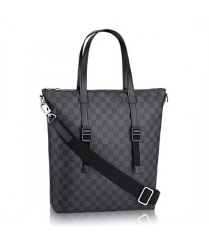 Louis Vuitton N41456 Skyline Tote Briefcase Damier Graphite Canvas