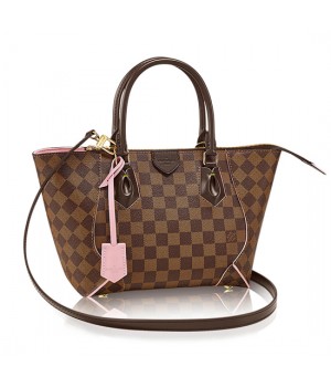 Louis Vuitton N41554 Caissa Tote PM Tote Bag Damier Ebene Canvas