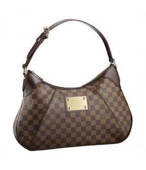 Louis Vuitton N48181 Thames GM Hobo Bag Damier Ebene Canvas