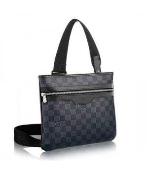 Louis Vuitton N58028 Thomas Messenger Bag Damier Graphite Canvas
