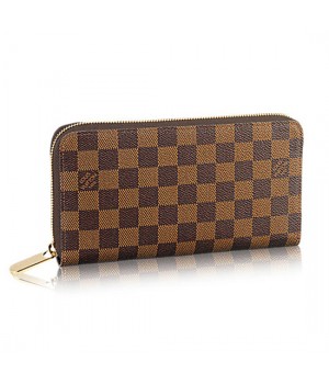 Louis Vuitton N60003 Zippy Organiser Damier Ebene Canvas