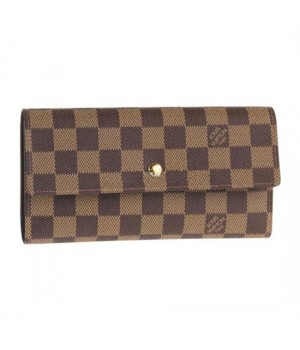 Louis Vuitton N61217 International Wallet Damier Ebene Canvas