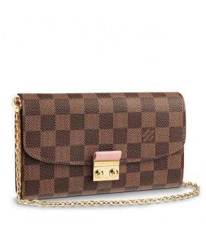Louis Vuitton Croisette Wallet Damier Ebene N61273