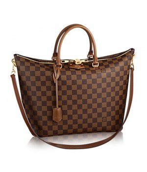 Louis Vuitton N63169 Belmont Tote Bag Damier Ebene Canvas