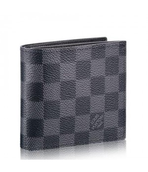 Louis Vuitton Marco Wallet Damier Graphite N63336