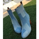 Louis Vuitton Denim Splicing Ankle Boot 2015 (GD3020-110849 )