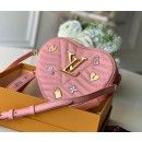 Louis Vuitton Love Lock New Wave Heart Bag M53205 Pink 2019 (KD-9021309 )