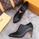Louis Vuitton Lookat Black Calfskin Ankle Boot  (LG-8030109 )
