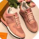Louis Vuitton Run Away Sneaker Denim Canvas Pink 2017 (GD5023-7080715 )