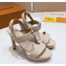 Louis Vuitton New Wave Heel Sandals White 2019 (KER-9022530 )