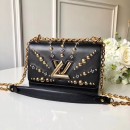 Louis Vuitton Studs Epi Leather Twist MM Bag M55028 Noir 2019 (Tino-8110109 )