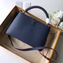 Louis Vuitton Taurillon Calfskin Multicolor Capucines BB Bag M52693 Marine/Rouge 2019 (F-9010239 )