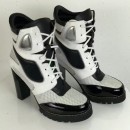 Louis Vuitton Digital Gate Ankle Boot Black/White 2016 (GD5033-6102016 )