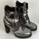 Louis Vuitton Digital Gate Ankle Boot 1A26KU Silver 2016 (GD5033-6102014 )