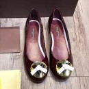 Louis Vuitton Lucky Charm Patent Calfskin Flat Ballerina Burgundy (GD2083-6102005 )