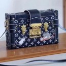 Louis Vuitton Catogram Canvas Petite Malle Bag M44461 Black 2019 (F-9010919 )