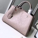 Louis Vuitton Monogram Empreinte Leather Montaigne MM Bag M41048 Vison 2019 (F-9010901 )