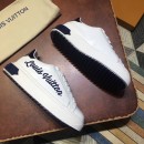 Louis Vuitton Logo Embroidered Time Out Sneaker 1A3U3A White/Blue 2018 (GD5002-8042353 )