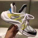 Louis Vuitton Sci-fi Sneakers Yellow/White/Grey/Black 2018 (GD1038-8011314 )