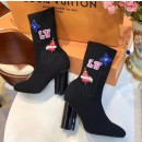 Louis Vuitton LV BLACK HEART Ankle Boot 1A4MPL 2018 (GD1054-8081152 )