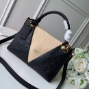Louis Vuitton V Tote BB Monogram Empreinte Leather M44418 Black 2019 (FANG-9041139 )