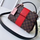 Louis Vuitton Damier Ebene Canvas Boud Street BB Bag Scarlet N40107 2019 (F-9012104 )