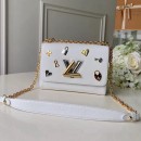 Louis Vuitton Epi Leather Love Lock Twist MM Bag M52890 White 2019 (F-9012118 )