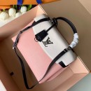 Louis Vuitton Lockme Ever One Top Handle Bag M52787 Pink/White 2019 (FANG-9031822 )