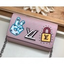 Louis Vuitton Twist Chain Wallet in Epi Leather M63320 Pink 2019 (JCP-9021407 )