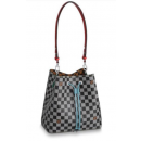Louis Vuitton Nicolas Ghesquiere Damier Neonoe MM N40229 Blue