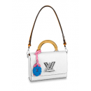 Louis vuitton original TWIST Medium tote bag M56132 white