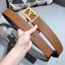 Replica High Quality LV belts For Men LVMBelts-3825