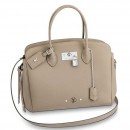 Louis Vuitton Tourterelle Milla MM Bag Veau Nuage M55023