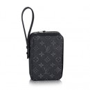 Louis Vuitton M61872 Box Clutch Monogram Eclipse Canvas