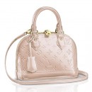 Louis Vuitton M90064 Alma BB Tote Bag Monogram Vernis
