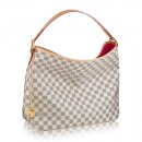 Louis Vuitton N41447 Delightful PM Hobo Bag Damier Azur Canvas