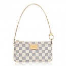 Louis Vuitton N60027 Pochette Milla MM Damier Azur Canvas